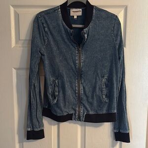 SKIES ARE BLUE Denim Blue Women's Jacket